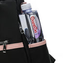 Backpack Back Open Anti-Theft Security Bag for Daily Large Capacity Woman Shoulder Bag Splash-Proof  Waterproof Casual Bag