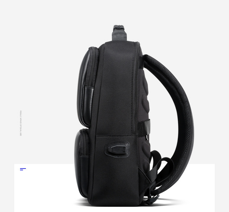 Stealth Stash Apex Leather Backpack